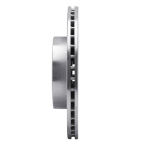 Land Rover Freelander Brake Rotor (1) - Front Right - R1 Concepts - Drilled & Slotted - Silver - `02-`05